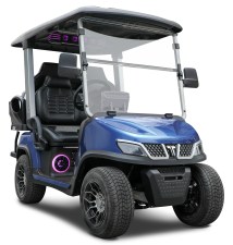 Tara Roadster Evolution 2+2 Lithium Golf Cart MEDITERRANEAN-BLUE
